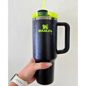 Stanley HALLOWEEN WEB GLOW H2.0 40oz Tumbler Limited Edition IN HAND!